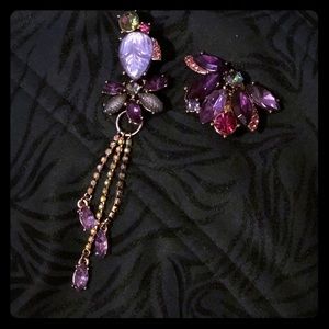 Betsey Johnson Clip on earrings